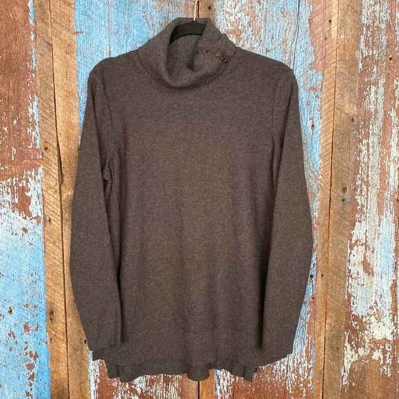Calvin Klein Jeans Gray Turtleneck Sweater Size XL - Picture 1 of 5